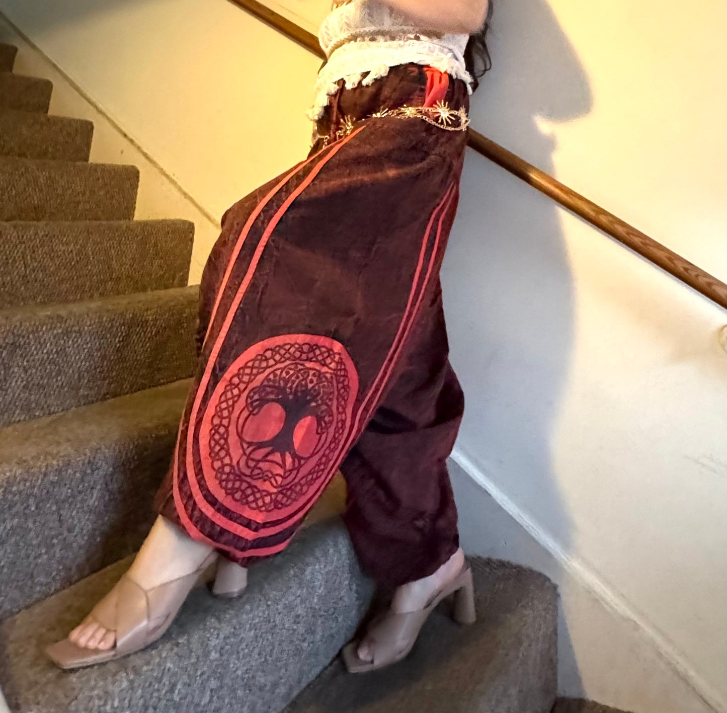 🌈 “Flowy, comfy & full of boho charm 🌿 Perfect for yoga, travel, or chill days — made with love in Nepal 💫 #BohoHaremPants #EthicalFashion”