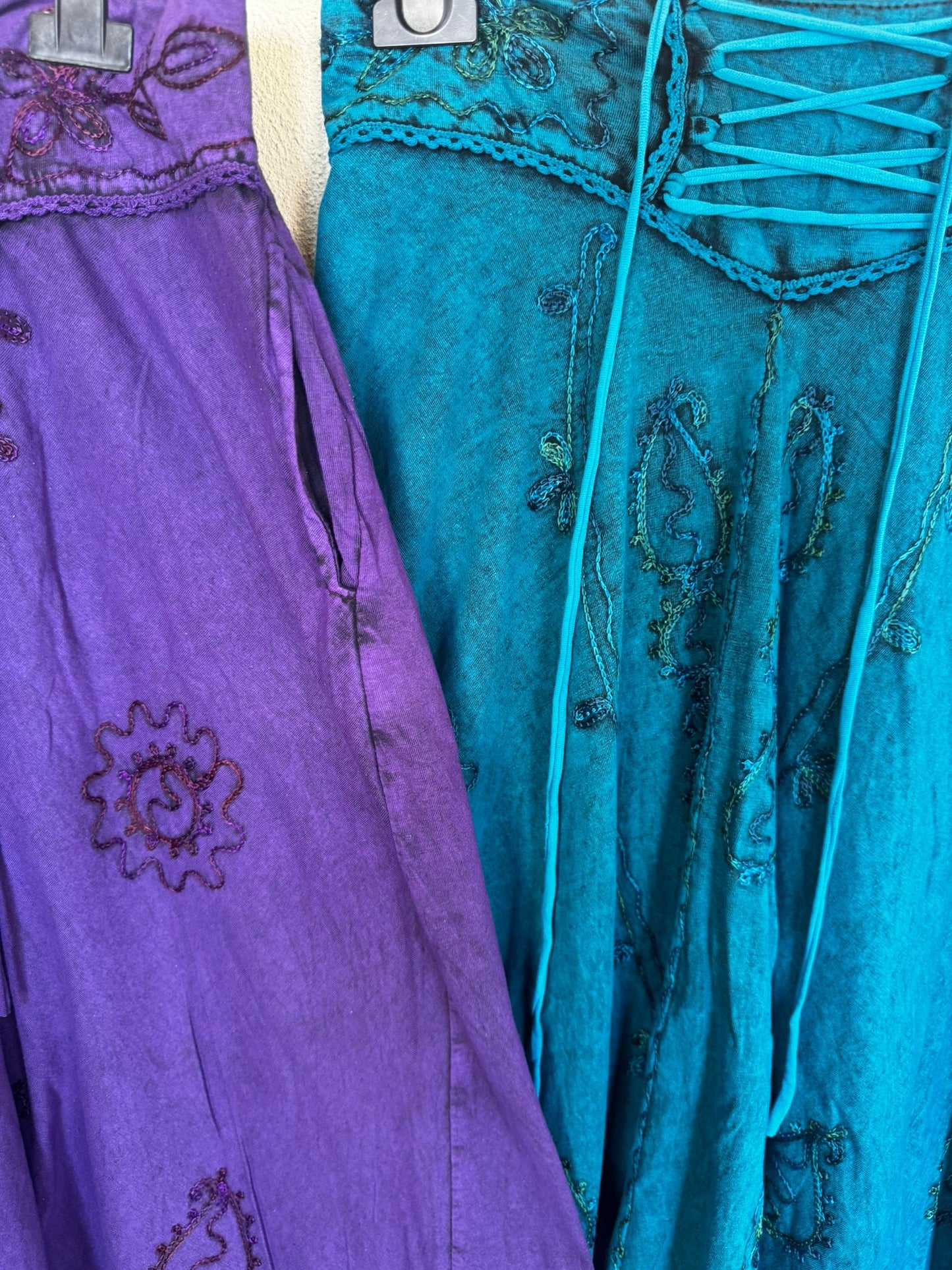 Cotton Skirt with Pockets