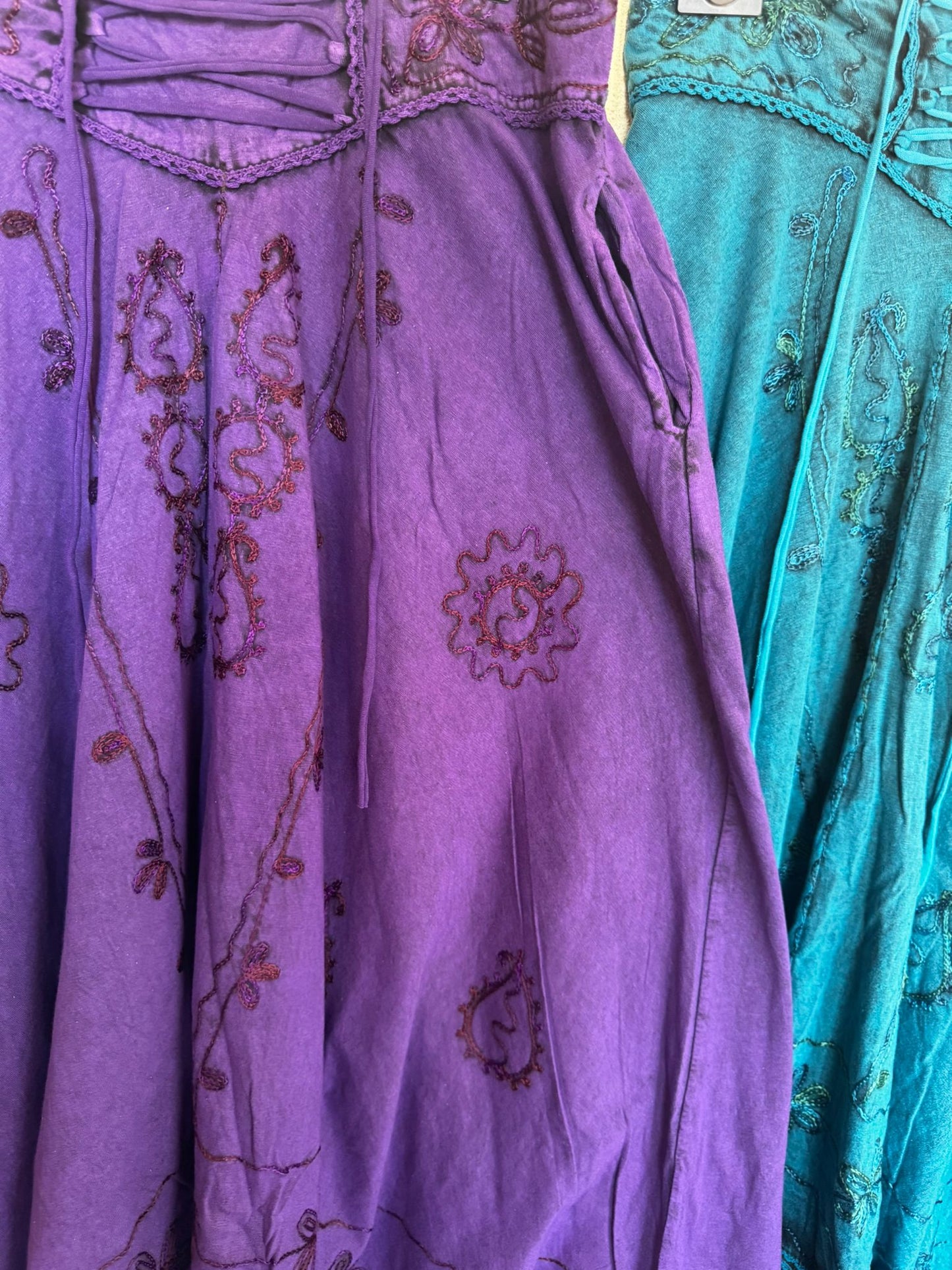 Cotton Skirt with Pockets