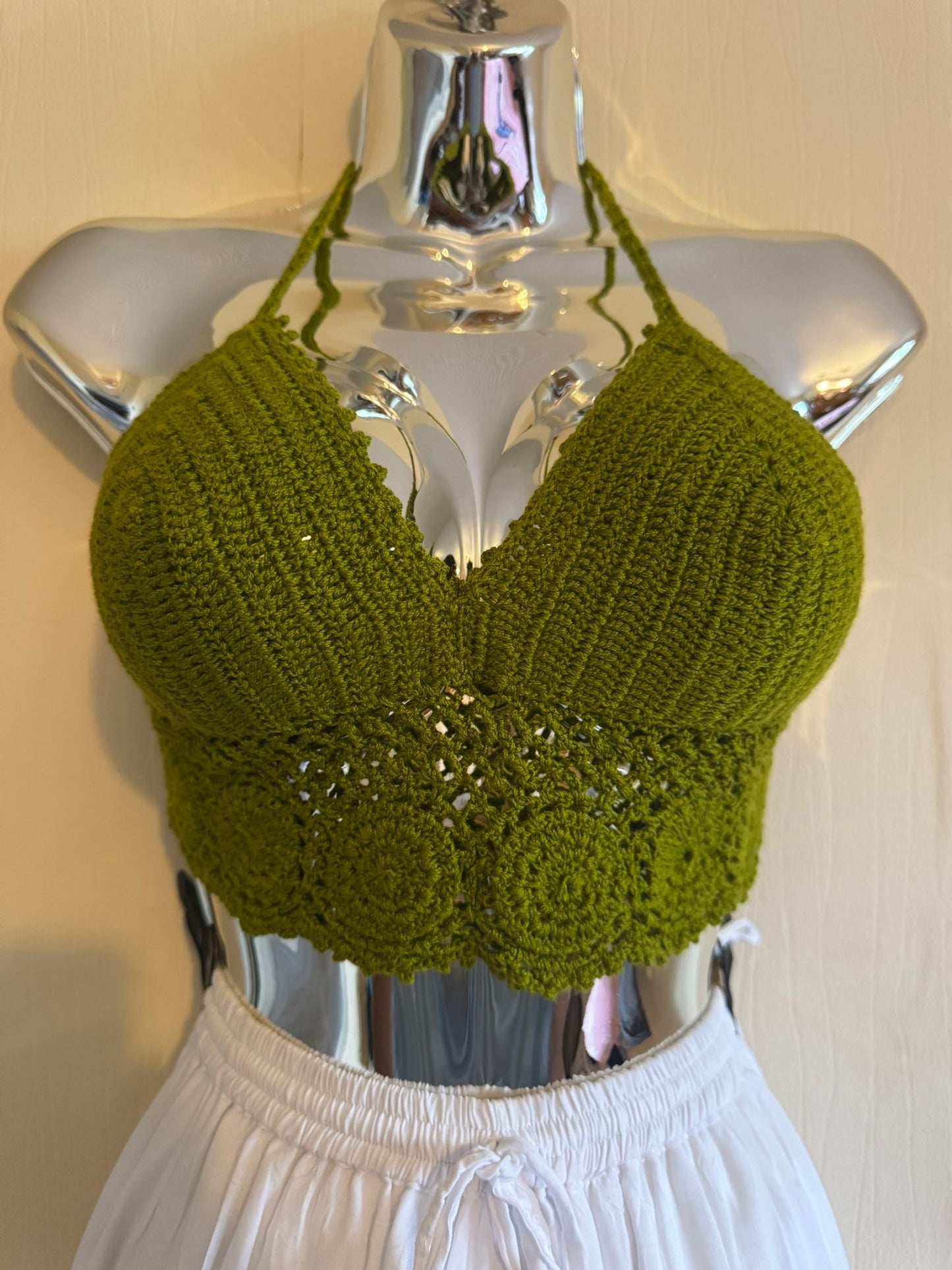 Handmade Crochet Bralette Top