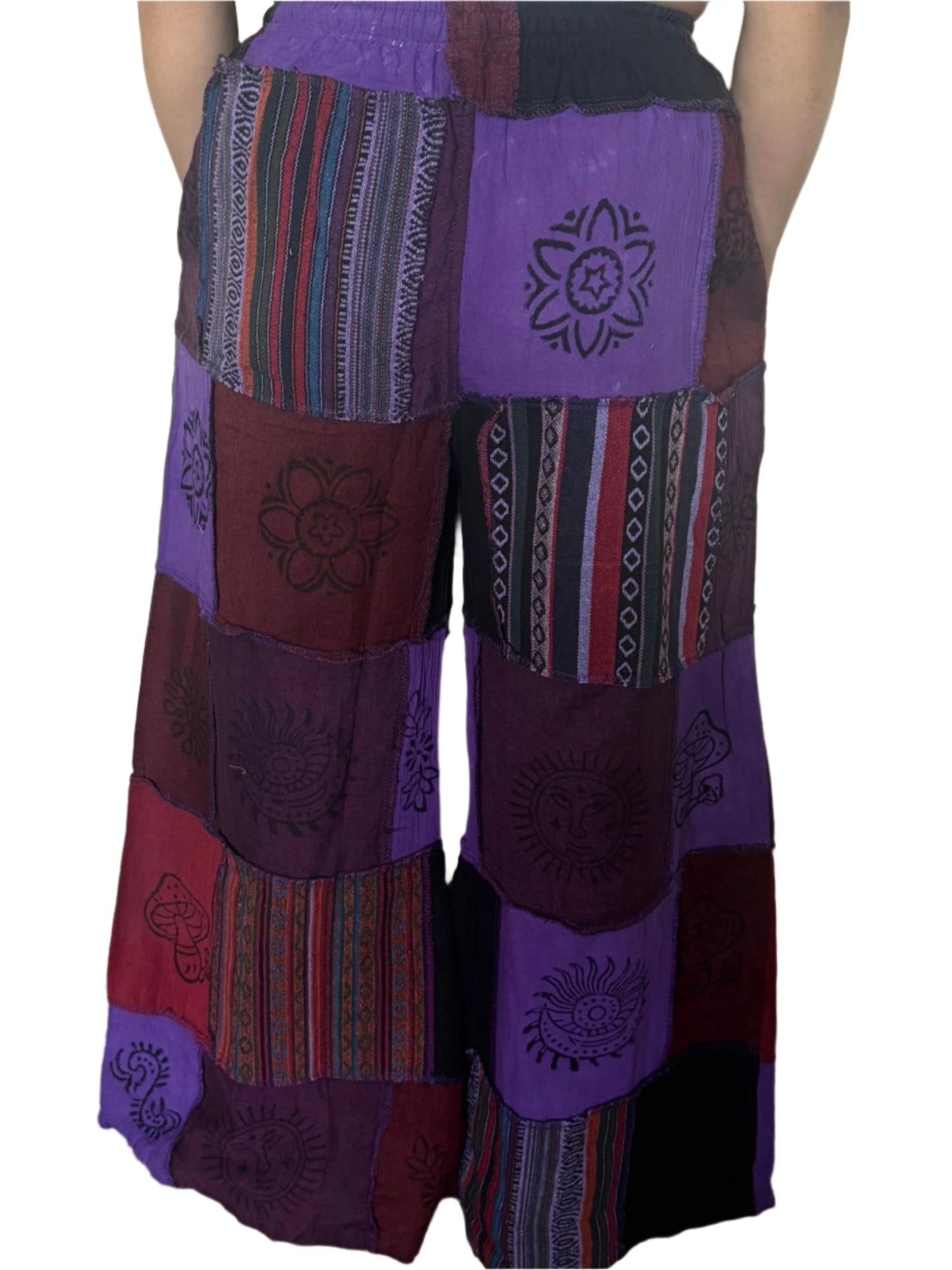 Patchwork Boho Pants