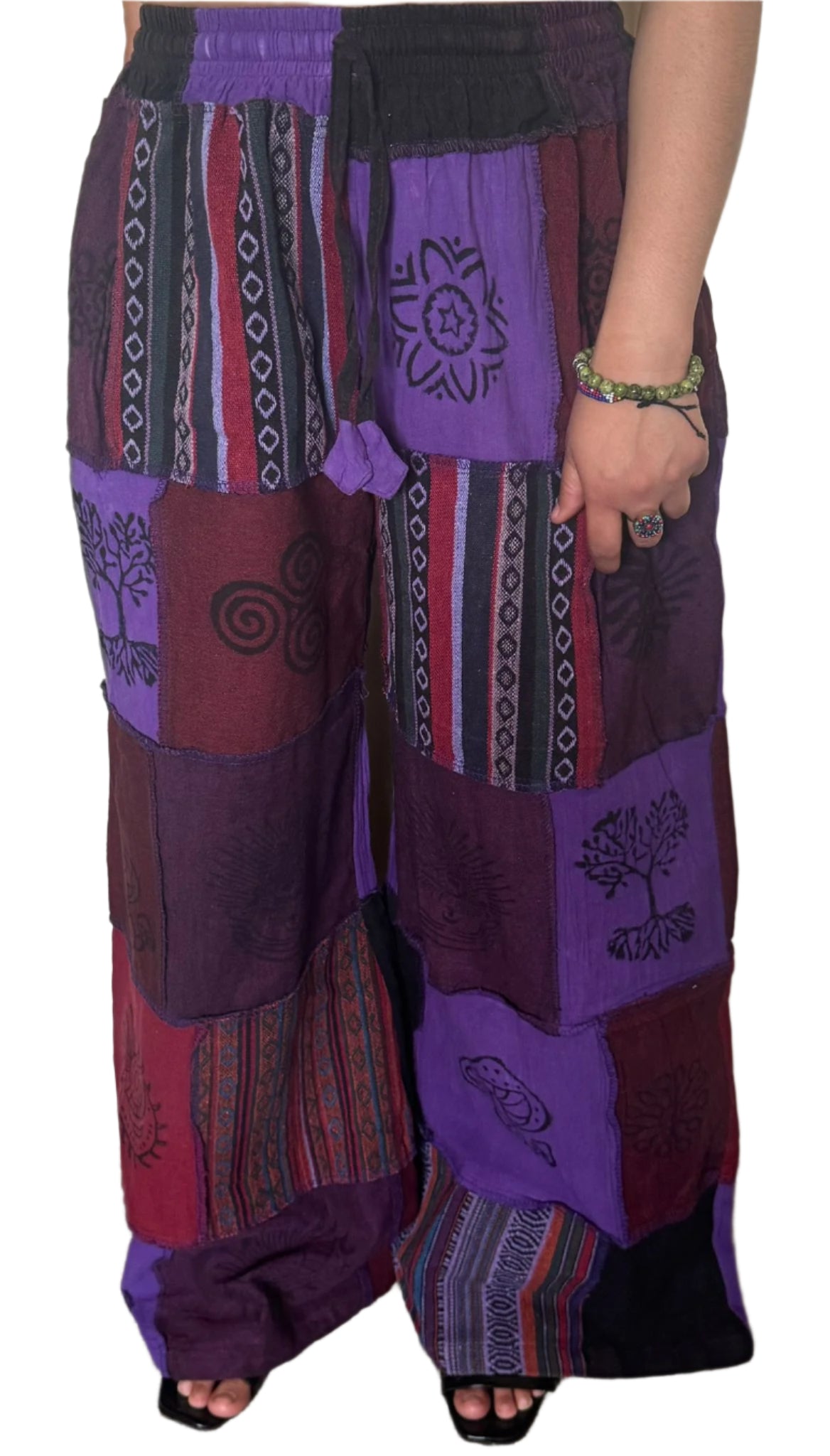 Patchwork Boho Pants