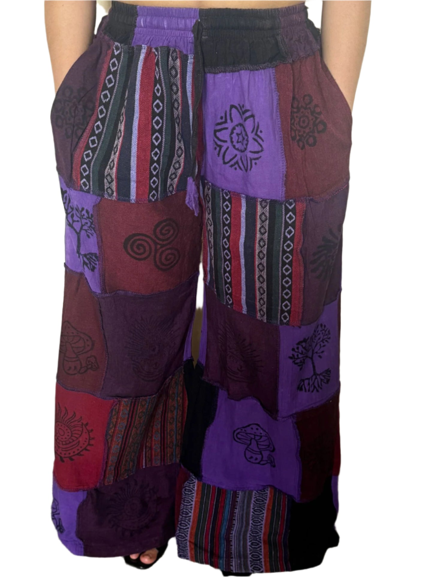 Patchwork Boho Pants