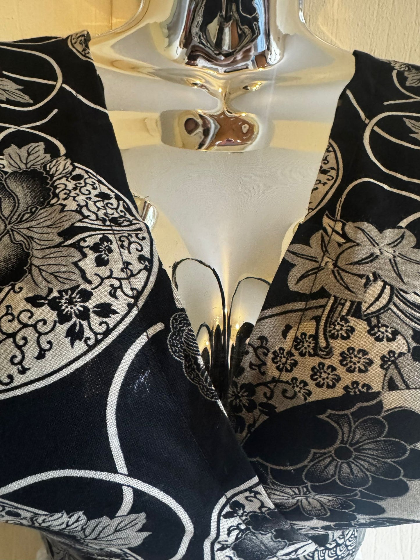 Elegant Kimono Wrap Top + Ruffle Layer Skirt