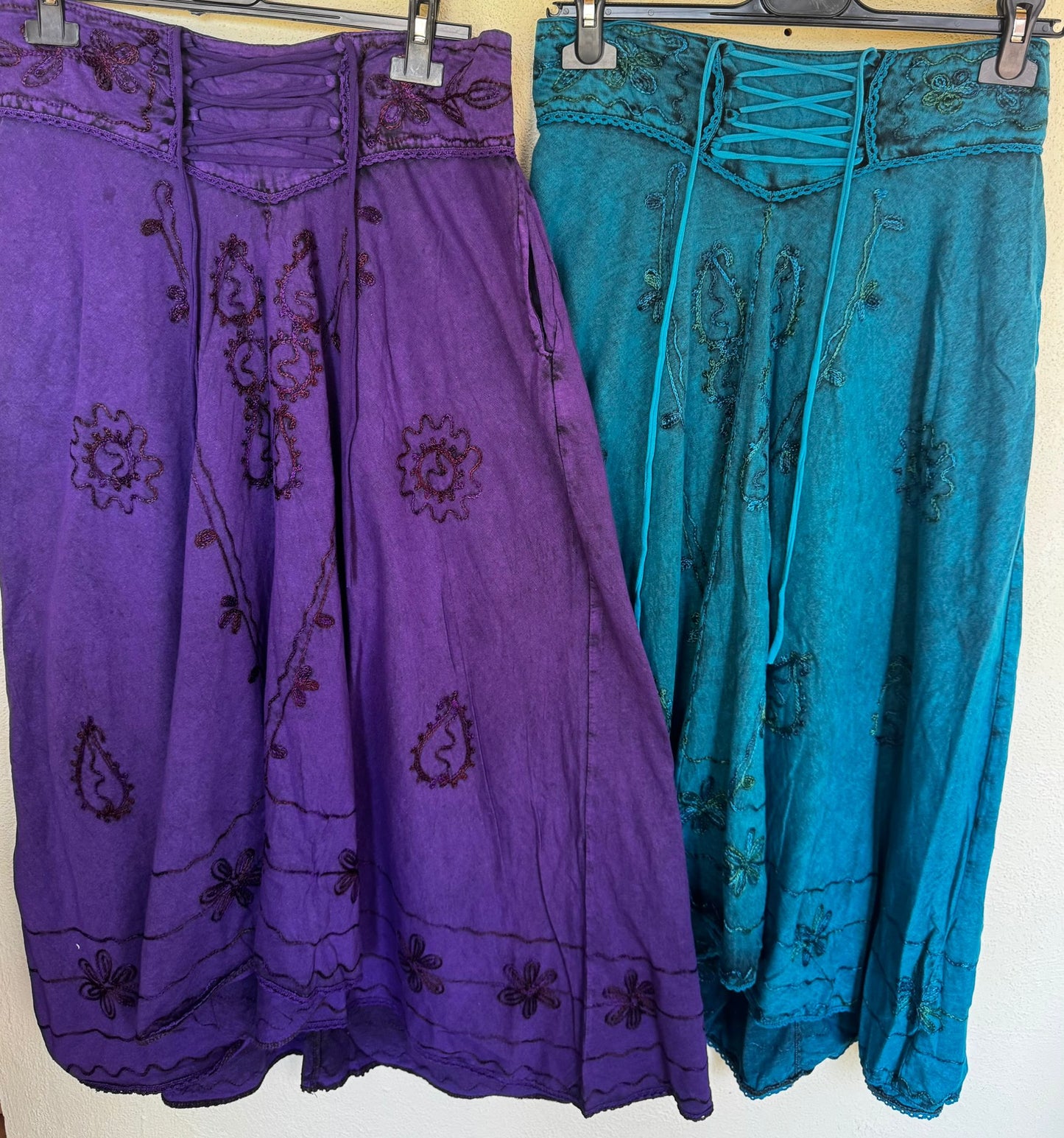 Cotton Skirt with Pockets