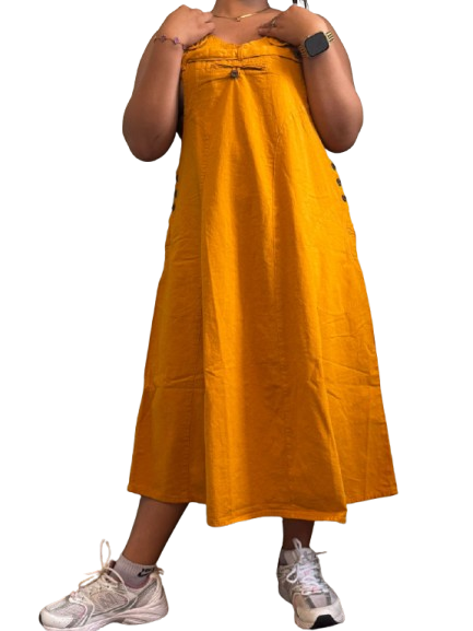 Vintage Cotton Pinafore Dresses