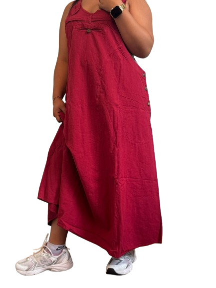 Vintage Cotton Pinafore Dresses